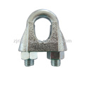 Type JIS type B are constructed of high quality electro-galvanized malleable iron wire rope clip